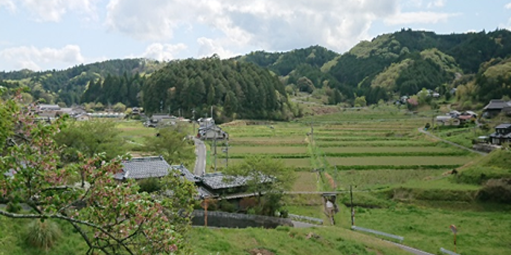 吉縁起村の風景